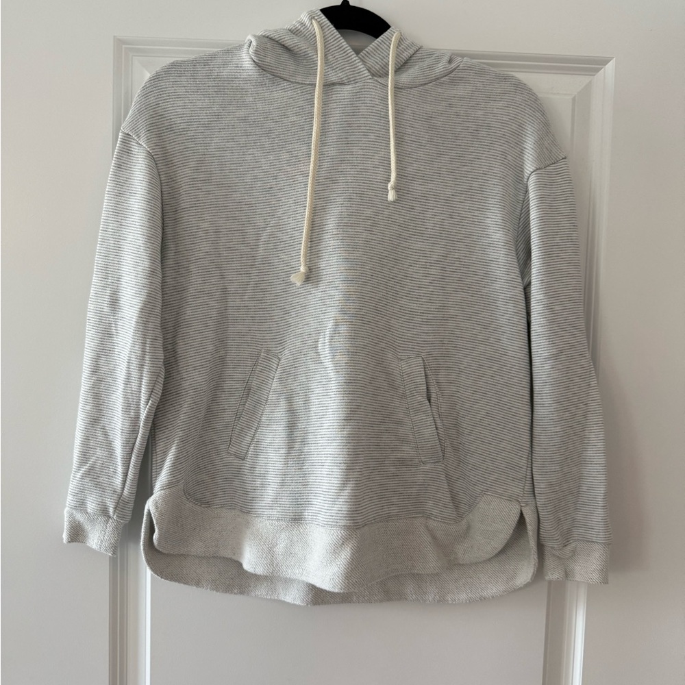 Paper Crane Light Gray Hoodie Sweater